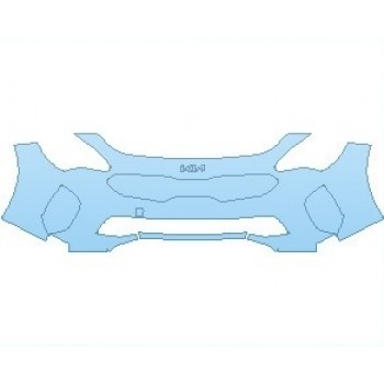 PAINT PROTECTION KIT - 2023 KIA STINGER GT-LINE BUMPER - PRECUT PPF CLEAR BRA WRAP