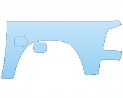 PAINT PROTECTION KIT - 2022 RAM 1500 REBEL BED SIDE 5FT 7IN LEFT - PRECUT PPF CLEAR BRA WRAP