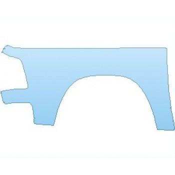 PAINT PROTECTION KIT - 2022 RAM 1500 REBEL BED SIDE 5FT 7IN RIGHT - PRECUT PPF CLEAR BRA WRAP