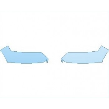 PAINT PROTECTION KIT - 2022 RAM 1500 REBEL BUMPER - PRECUT PPF CLEAR BRA WRAP
