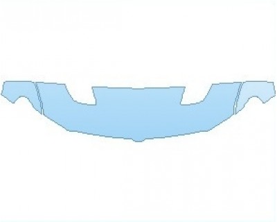 PAINT PROTECTION KIT - 2022 RAM 1500 REBEL HOOD (WRAPPED EDGES) - PRECUT PPF CLEAR BRA WRAP