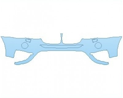 Precut PPF Kit – Clear Bra Paint Protection Film PAINT PROTECTION KIT - 2018 BMW X4 XLINE BUMPER KIT WITH WASHERS - PRECUT PPF CLEAR BRA WRAP