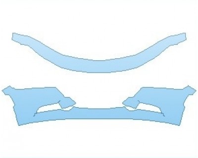 PAINT PROTECTION KIT - 2023 DODGE CHARGER SE BUMPER - PRECUT PPF CLEAR BRA WRAP
