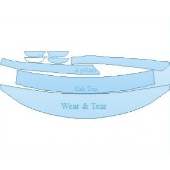 PAINT PROTECTION KIT - 2023 DODGE CHARGER SE COMMON WEAR AREA KIT - PRECUT PPF CLEAR BRA WRAP