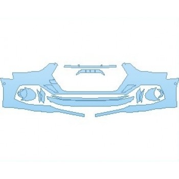 2023 AUDI RS5 COUPE BUMPER WITH SENSORS