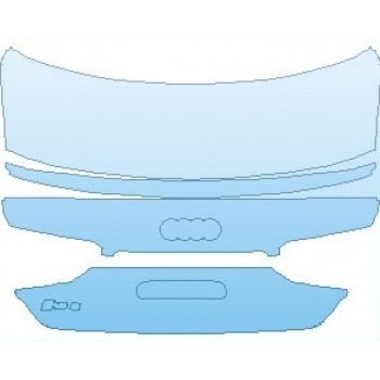PAINT PROTECTION KIT - 2023 AUDI RS5 COUPE REAR DECK LID - PRECUT PPF CLEAR BRA WRAP