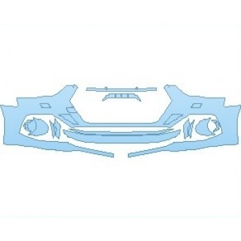 2023 AUDI RS5 COUPE BUMPER WITH WASHERS