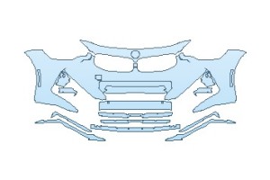 2027 BMW 2 SERIES M240I COUPE BUMPER WITH SENSORS