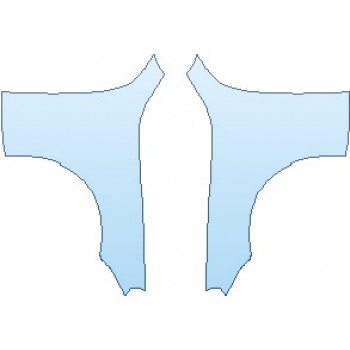 PAINT PROTECTION KIT - 2025 BMW 2 SERIES M240I COUPE FULL FENDERS (NO WRAPPED EDGES) - PRECUT PPF CLEAR BRA WRAP