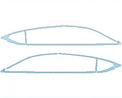 2023 LEXUS ES F-SPORT WINDOW TRIM