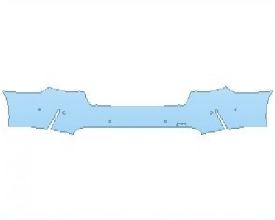 2023 BMW M4 COMPETITION CONVERTIBLE REAR BUMPER WITH SENSORS