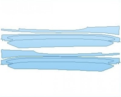 2021 BMW M4 COMPETITION CONVERTIBLE ROCKER PANELS