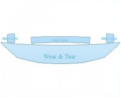 PAINT PROTECTION KIT - 2022 BMW M4 COMPETITION CONVERTIBLE COMMON WEAR AREA KIT - PRECUT PPF CLEAR BRA WRAP