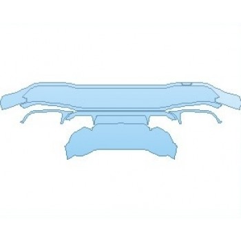 PAINT PROTECTION KIT - 2022 MERCEDES E CLASS AMG E 63S SEDAN REAR DIFFUSER - PRECUT PPF CLEAR BRA WRAP