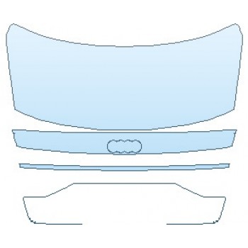 2022 AUDI S8 L REAR DECK LID