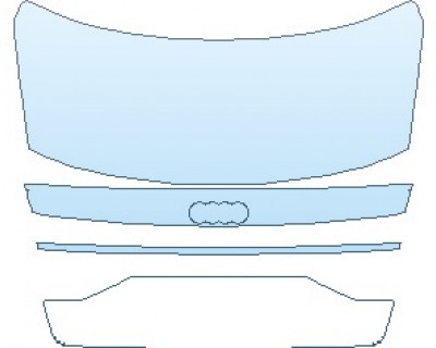 2023 AUDI S8 L  REAR DECK LID