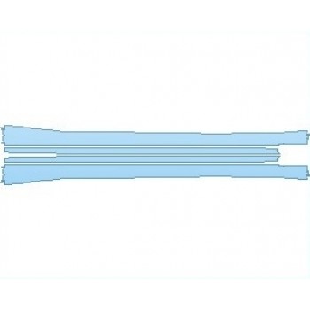 PAINT PROTECTION KIT - 2022 AUDI S8 L ROCKER PANELS - PRECUT PPF CLEAR BRA WRAP