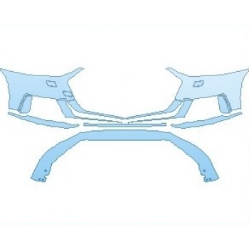 2022 AUDI S8 L BUMPER KIT WITH WASHERS