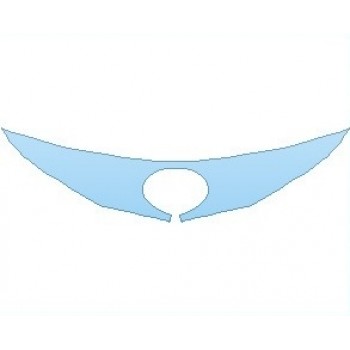PAINT PROTECTION KIT - 2025 TOYOTA SIENNA LIMITED GRILLE - PRECUT PPF CLEAR BRA WRAP