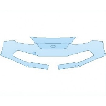 PAINT PROTECTION KIT - 2021 SUBARU IMPREZA PREMIUM SEDAN BUMPER - PRECUT PPF CLEAR BRA WRAP