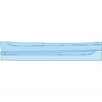 PAINT PROTECTION KIT - 2023 CADILLAC XTS V-SPORT PLATINUM ROCKER PANELS - PRECUT PPF CLEAR BRA WRAP