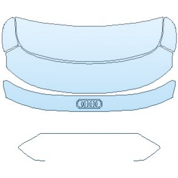 Precut PPF Kit – Clear Bra Paint Protection Film PAINT PROTECTION KIT - 2023 AUDI E-TRON GT PREMIUM PLUS REAR DECK LID - PRECUT PPF CLEAR BRA WRAP