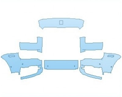 2022 ROLLS ROYCE CULLINAN WAGON BUMPER WITH SENSORS