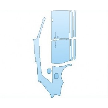 PAINT PROTECTION KIT - 2022 ROLLS ROYCE CULLINAN WAGON REAR QUARTER PANEL AND DOORS RIGHT SIDE - PRECUT PPF CLEAR BRA WRAP