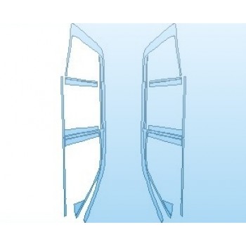 PAINT PROTECTION KIT - 2022 ROLLS ROYCE CULLINAN WAGON WINDOW TRIM - PRECUT PPF CLEAR BRA WRAP