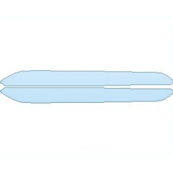 PAINT PROTECTION KIT - 2020 BMW X2 M SPORT X DESIGN ROCKER PANELS - INVISIBLEMASK - 3M PAINT PROTECTION