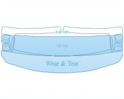 PAINT PROTECTION KIT - 2020 BMW X2 M SPORT X DESIGN COMMON WEAR AREA KIT AREAS - INVISIBLEMASK - 3M PAINT PROTECTION