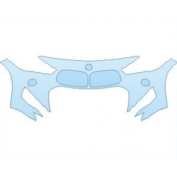 PAINT PROTECTION KIT - 2020 BMW X2 M SPORT X DESIGN BUMPER - INVISIBLEMASK - 3M PAINT PROTECTION