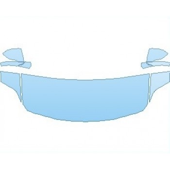 PAINT PROTECTION KIT - 2020 BMW X2 M SPORT X DESIGN HOOD - INVISIBLEMASK - 3M PAINT PROTECTION