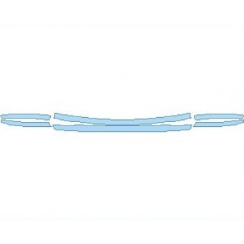 PAINT PROTECTION KIT - 2022 PORSCHE TAYCAN TURBO SEDAN LIGHTS REAR - PRECUT PPF CLEAR BRA WRAP