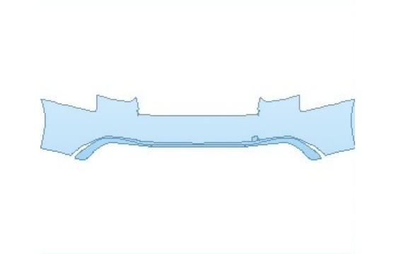 PAINT PROTECTION KIT - 2027 AUDI A4 S-LINE REAR BUMPER - PRECUT PPF CLEAR BRA WRAP