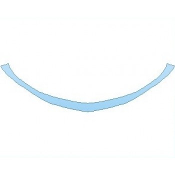 PAINT PROTECTION KIT - 2022 ACURA RLX BASE UPPER BUMPER - PRECUT PPF CLEAR BRA WRAP