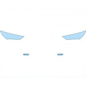 PAINT PROTECTION KIT - 2022 ACURA RLX BASE LIGHTS - PRECUT PPF CLEAR BRA WRAP
