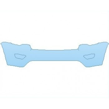 PAINT PROTECTION KIT - 2024 JEEP GRAND CHEROKEE TRAILHAWK BUMPER - PRECUT PPF CLEAR BRA WRAP