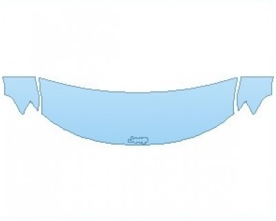 PAINT PROTECTION KIT - 2023 JEEP GRAND CHEROKEE FREEDOM HOOD (NO WRAPPED EDGES) - PRECUT PPF CLEAR BRA WRAP