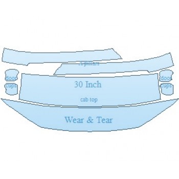 PAINT PROTECTION KIT - 2024 AUDI SQ5 PREMIUM PLUS SPORTBACK COMMON WEAR AREA KIT - PRECUT PPF CLEAR BRA WRAP