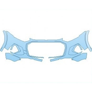 PAINT PROTECTION KIT - 2024 AUDI SQ5 PREMIUM SPORTBACK BUMPER - PRECUT PPF CLEAR BRA WRAP