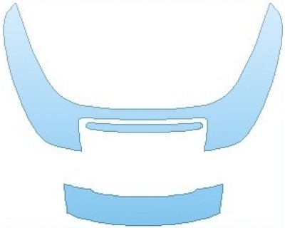 PAINT PROTECTION KIT - 2019 PORSCHE 911 CARRERA 4 TARGA REAR DECK LID AND SPOILER WITHOUT SPORT DESIGN PKG. - PRECUT PPF CLEAR BRA WRAP