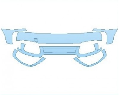 PAINT PROTECTION KIT - 2019 MINI COUNTRYMAN OFFROAD EXTERIOR STYLING  BUMPER - PRECUT PPF CLEAR BRA WRAP