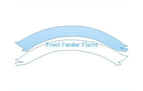Precut PPF Kit – Clear Bra Paint Protection Film PAINT PROTECTION KIT - 2027 FORD BRONCO OUTER BANKS 2 DOOR FRONT FENDER FLARES - PRECUT PPF CLEAR BRA WRAP