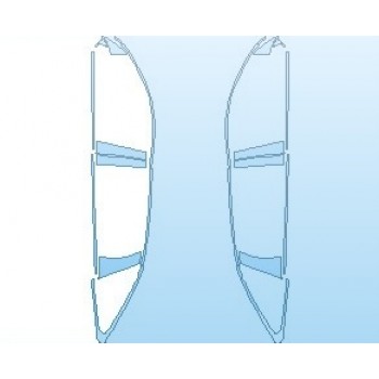 PAINT PROTECTION KIT - 2021 ACURA MDX A-SPEC WINDOW TRIM - PRECUT PPF CLEAR BRA WRAP