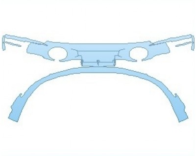 PAINT PROTECTION KIT - 2023 PORSCHE 911 CARRERA GTS COUPE REAR DIFFUSER WITH SPORT EXHAUST SYSTEM - PRECUT PPF CLEAR BRA WRAP