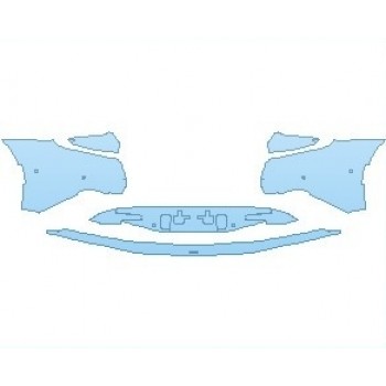 2022 ASTON MARTIN DB11 VOLANTE REAR BUMPER KIT WITH SENSORS