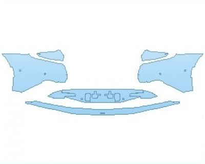 2022 ASTON MARTIN DB11 VOLANTE REAR BUMPER KIT WITH SENSORS 2022 ASTON MARTIN DB11 VOLANTE REAR BUMPER KIT WITH SENSORS