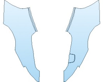 2022 ASTON MARTIN DB11 VOLANTE REAR QUARTER PANELS 2022 ASTON MARTIN DB11 VOLANTE REAR QUARTER PANELS