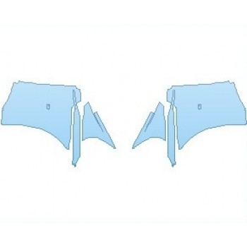 2022 ASTON MARTIN DB11 VOLANTE BEHIND FRONT WHEEL WITH V12 EMBLEM